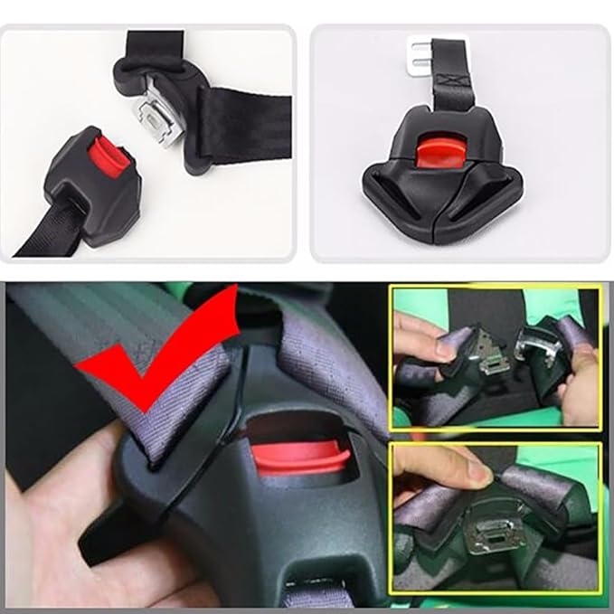 Baby Highchair Stroller Pushchair 5pt 5 Point Harness with Locking Buckle Adjustable Straps, Belt Width 38mm/1.5in, Shoulder Belt Length 44.8in