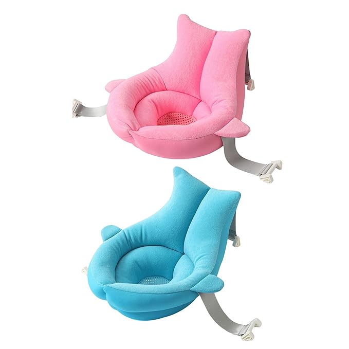 Bathtub Mat for Baby Infant Bathtub Seat Cushion Bath Pad Quick Drying Float Cushion