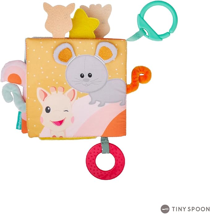 Sophie la girafe Discovery Book | 8 Pages of Activities | Awaken Baby's Curosity & Senses