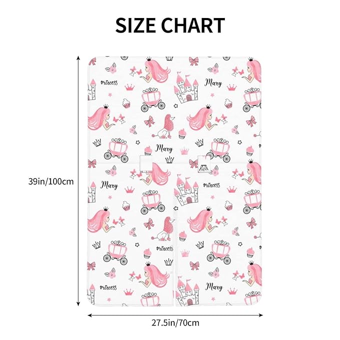 Personalized Baby Car Seat Canopy for Babies with Name, Custom Car Seat Covers for Girls, Infant Opening Minky Nursing Breastfeeding Stroller Cover Carseat Canopies for Newborn (Crown Girl)