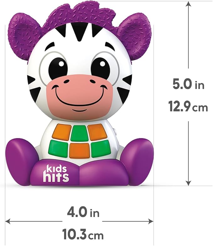 Kids Hits Babykins Moose Interactive Toy: Spark Joy and Learning for Kids 2 Years and Up - Bright Lights, Playful Tunes, and Educational Fun! (Multicolor)