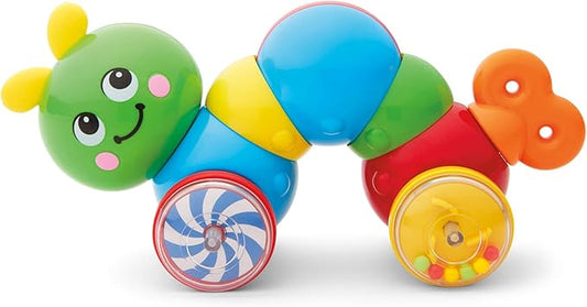 Kidoozie Press N Go Inchworm - Developmental Toy for Toddlers and Preschool Age Children