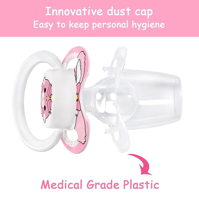 LittleForBig Bigshield Generation-II Adult Sized Printed Pacifier Baby Usagi Pattern