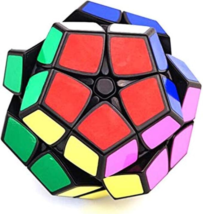 CuberSpeed 2x2 Dodecahedron Black Speed Cube Kilominx 2x2 Black Speed Cube