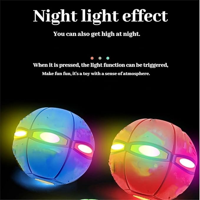 Step on Pop Up Ball, Childrens Bouncing Ball Pop Up, Magic Flying Saucer, Bouncy Balls, Suitable for Indoor & Outdoor Use