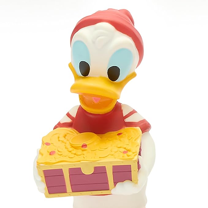 Disney Store Official Mickey and Friends Pirates of the Caribbean Bath Toys Set - Includes 5 Detailed Toys with a Straining Storage Bucket - Bath Time Fun and Water Play Set for Kids
