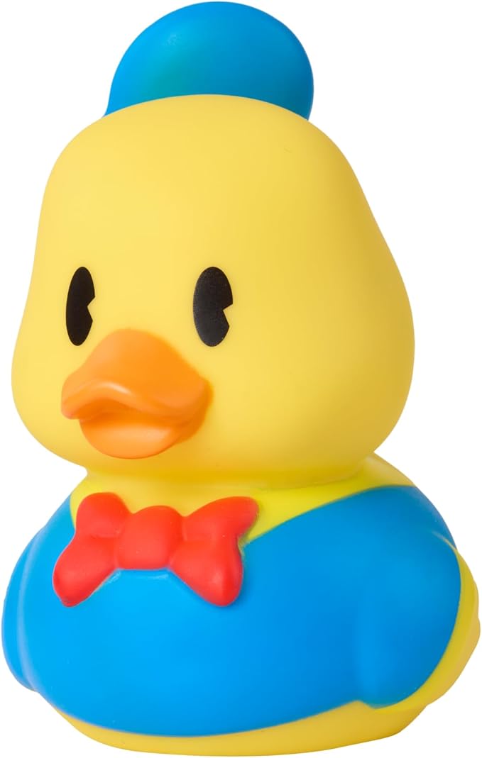 Just Play 3" Rubber Duck Bath Toy - Donald The Duck Collectible