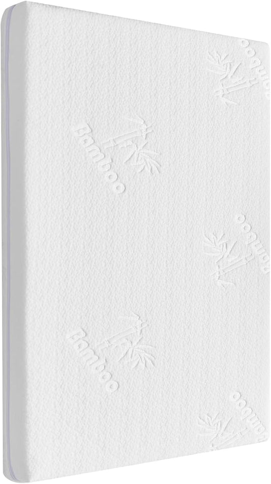 Bassinet Mattress Pad 1.5" Thick Dual Sided Gel Memory Foam Bassinet Mattress for Ingenuity/Cuddor/RONBEI Baby Bassinet, and Portable Cribs.