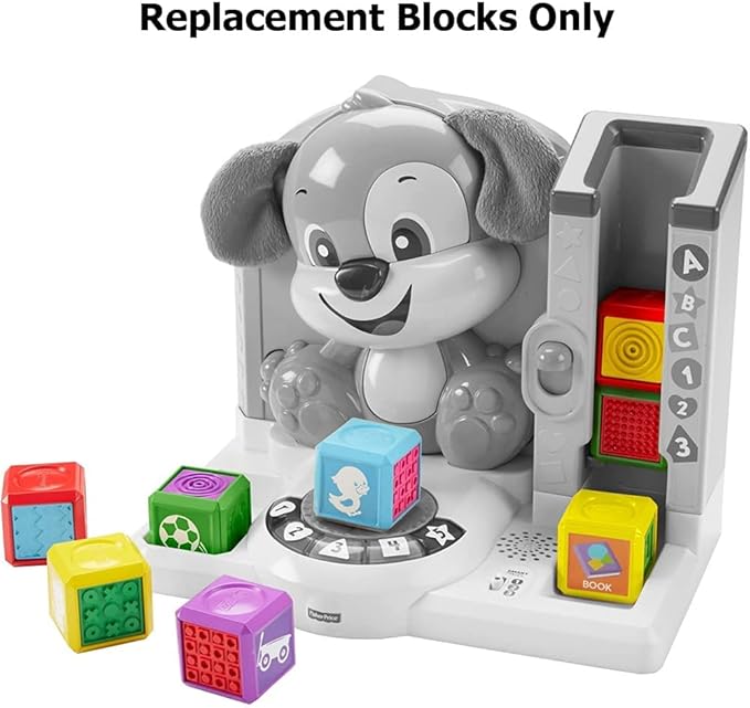Replacement Parts for Fisher-Price Laugh & Learn First Words Smart Puppy - FFN33 ~ Replacement Blocks