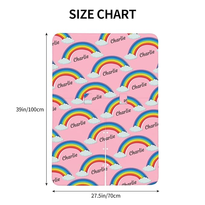 Personalized Colorful Rainbow Pink Baby Infant Car Seats Canopy for Babies with Name, Custom Car Seat Covers for Baby Girls, Peekaboo Minky Nursing Breastfeeding Stroller Canopies for Newborn