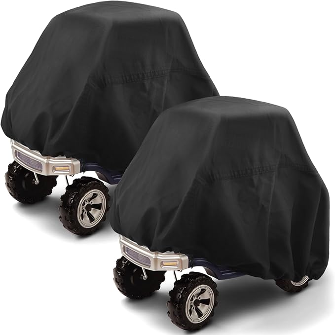 ERKOON Kids Ride On Car Cover Waterproof, Waterproof Cover for Cozy Coupe Cozy Truck Ride-On Car, for Outdoor Sunproof, Dust, Snow(Only Use for Cozy Coupe & Cozy Truck)-1 Pack (1)
