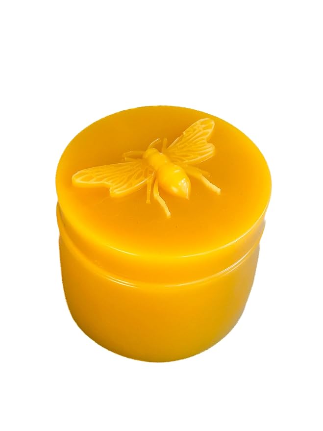 NATURAL BEESWAX LOTION BAR Balm of Gilead Black Cottonwood Bud 2.5oz packaged Tinket Container with lid Made with Beeswax