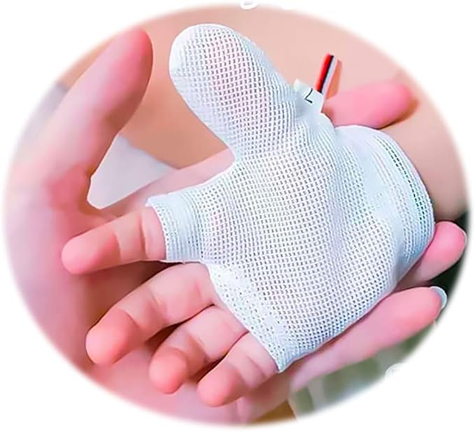 Baby Stop Thumb Sucking Kids Finger Guard Stop Infant Finger Sucking(L)