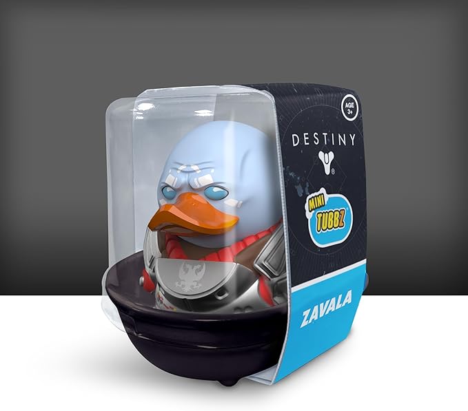 TUBBZ Mini: Destiny 2 - Zavala Cosplaying Rubber Duck Vinyl Figure