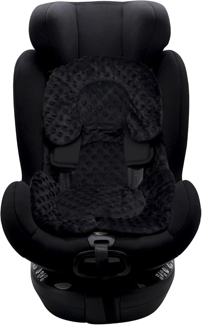 KAKIBLIN Infant Car Seat Insert, Carseat Insert Support for Newborn, Infant Car Seat Cushion Head Support for Baby Girls Boys,3D Air Mesh Baby CarSeat Cushion for CarSeats, Bouncer, Strollers, Swing