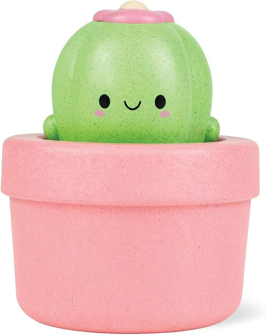 Tiger Tribe Bath Pop-Up Cactus Toy - Water Activated, Peek-A-Boo Sensory, Eco-Friendly for Kids, Toddlers & Babies
