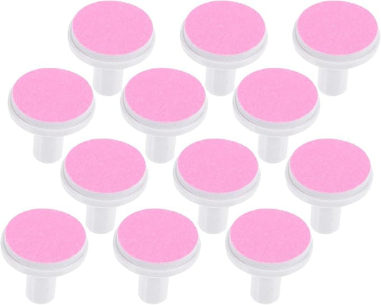 minkissy Electric Nail Grinder Replacement Heads 0.7 Inch Durable Nail Trimmer Pads for Adult Manicure Pedicure Cordless File Accessories