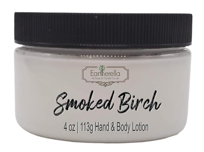 SMOKED BIRCH Hand & Body Lotion Jar, 4 oz.