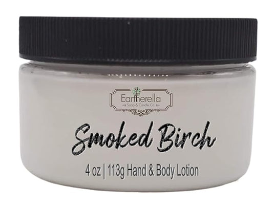 SMOKED BIRCH Hand & Body Lotion Jar, 4 oz.