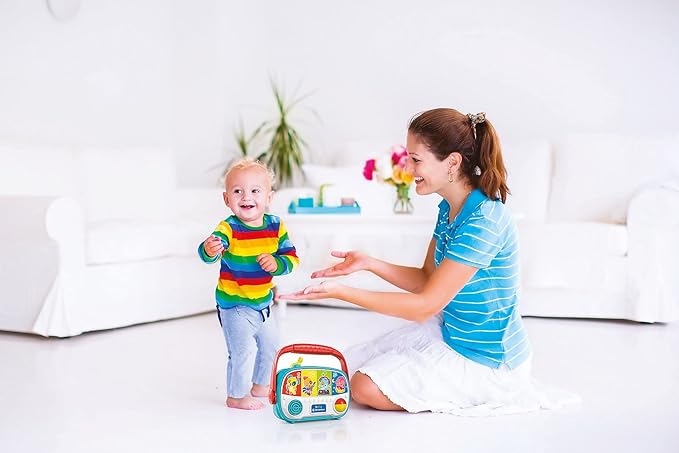 Clementoni 17459 My First Radio – Baby, Early Learning, Educational Toy – 10 Months and Above