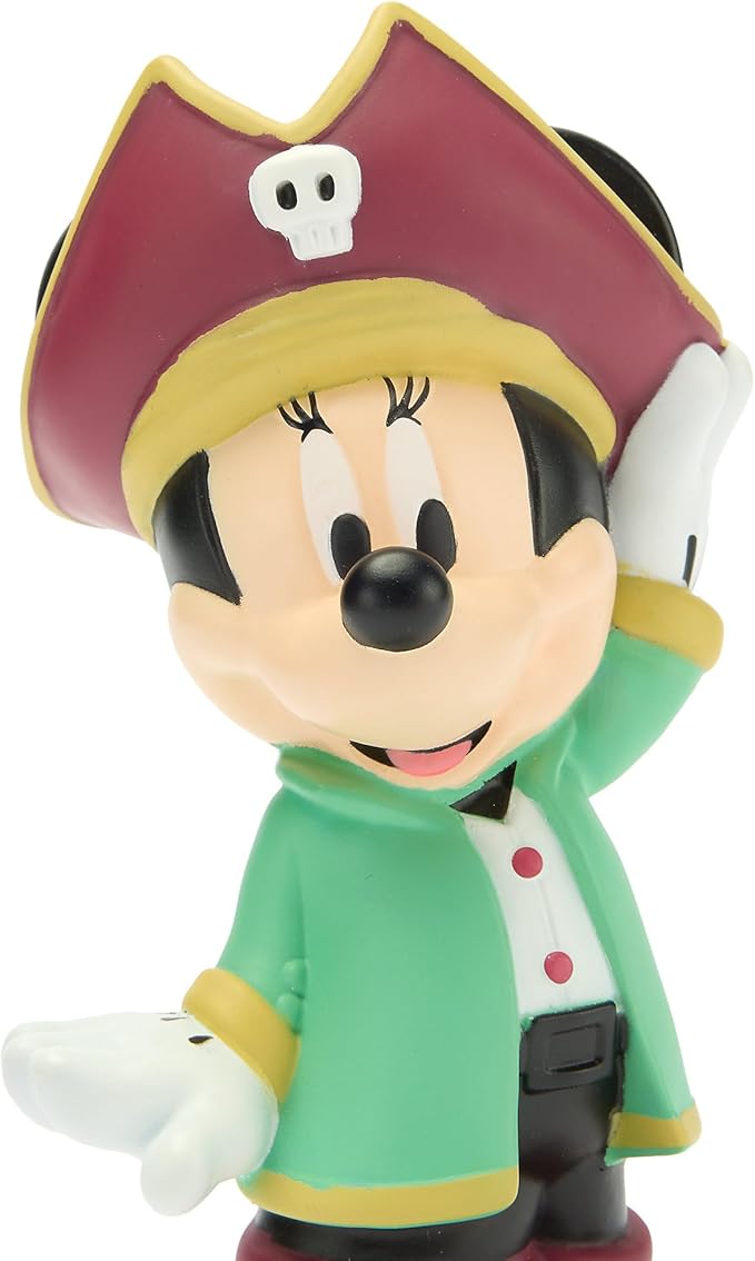 Disney Store Official Mickey and Friends Pirates of the Caribbean Bath Toys Set - Includes 5 Detailed Toys with a Straining Storage Bucket - Bath Time Fun and Water Play Set for Kids