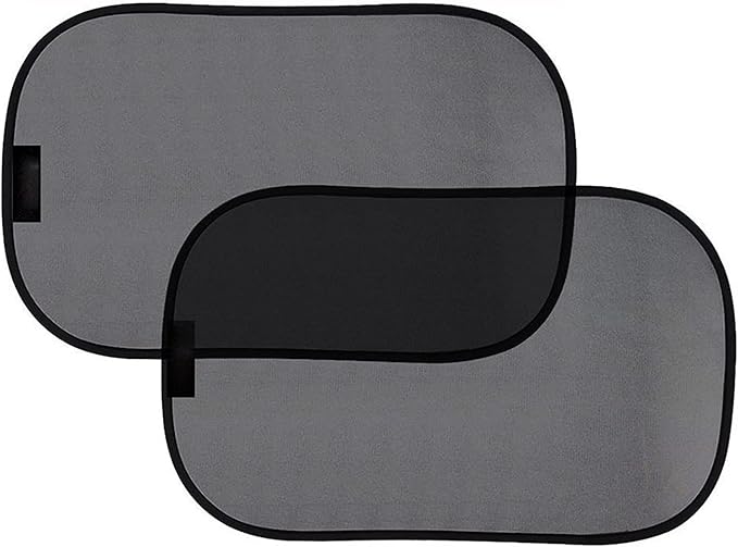 Harrier Hardware Baby & Passenger Side Window Cling Sun Shade, 4-Pack (20 x 12 inches)