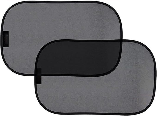 Harrier Hardware Baby & Passenger Side Window Cling Sun Shade, 4-Pack (20 x 12 inches)