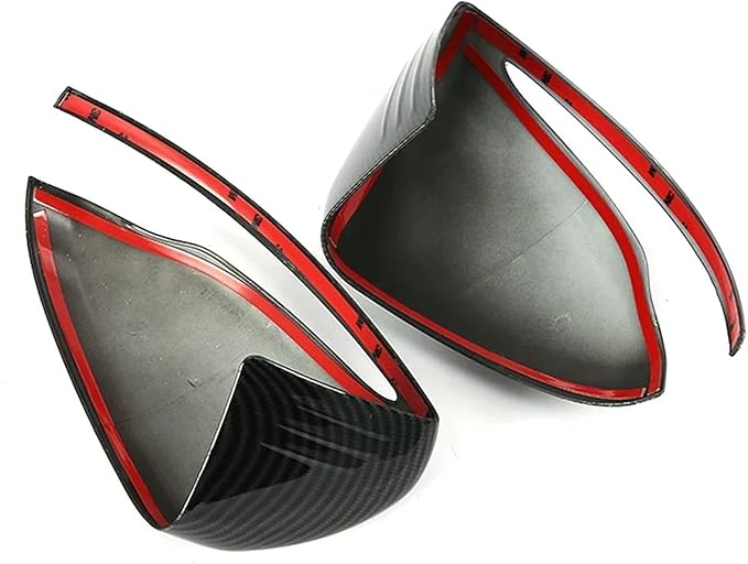 Compatible For Mercedes Benz B C E S GLA GLB GLC W247 W205 W213 W222 H247 X247 X253 Car Side Rearview Mirror Refit Cover Trim Anti Scratch(LHD Chrome Color)