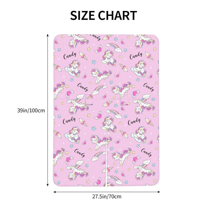 Personalized Baby Car Seat Canopy for Babies with Name, Custom Unicorn Pink Stroller Car Seat Covers for Girls, Nursing Carseat Cover for Breastfeeding, Car Seat Canopies for Infant Newborn