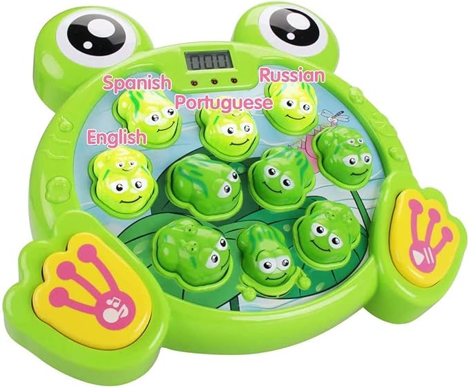 Play22 Toys for 2 3 4 5 Year Old - Toddler Toys Age 2-4, Whack A Frog Game, Baby Toy Gifts for Early Developmental Learning, Birthday Gift for Toddler Boy Toys