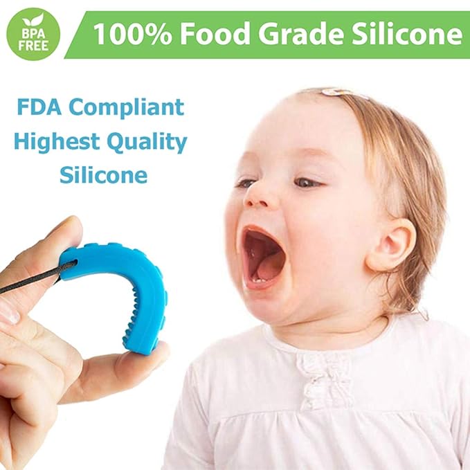 Chew Necklace, Sensory Chew Necklace Bundle for Kids with Chewing, ADHD, Autism, Biting Needs, Oral Motor Chewy, Silicone Necklace Made from Food Grade Silicone Safety, for Boys&Girls(5 PCS)