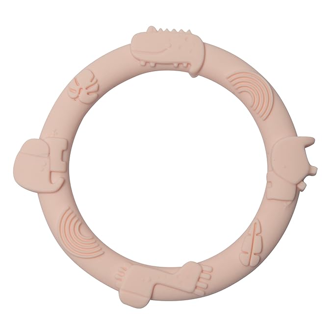 Loulou Lollipop Wild Teething Ring Set (Pastel)