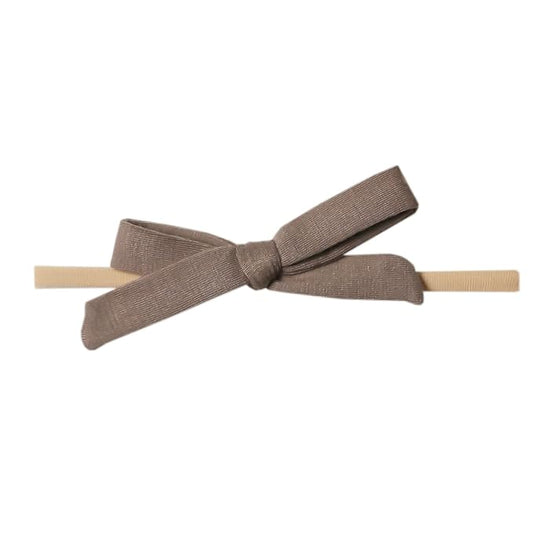 Copper Pearl Baby Bows: Stylish Headbands for Baby Girls, Premium Soft and Stretchy Baby Headbands, Perfect for Newborns, Trendy Designs - Gobi