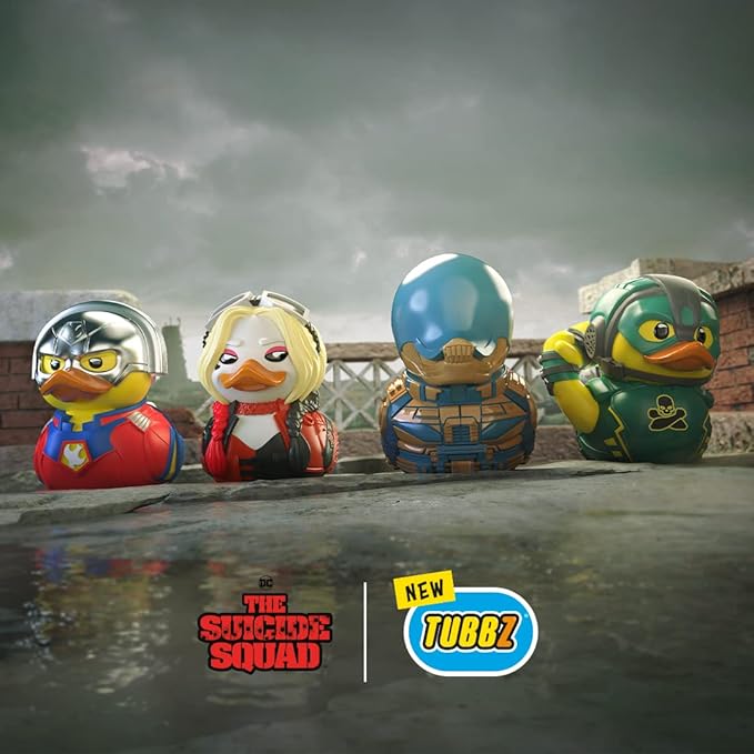 TUBBZ First Edition: DC Comics - Harley Quinn Cosplaying Rubber Duck Vinyl Figure