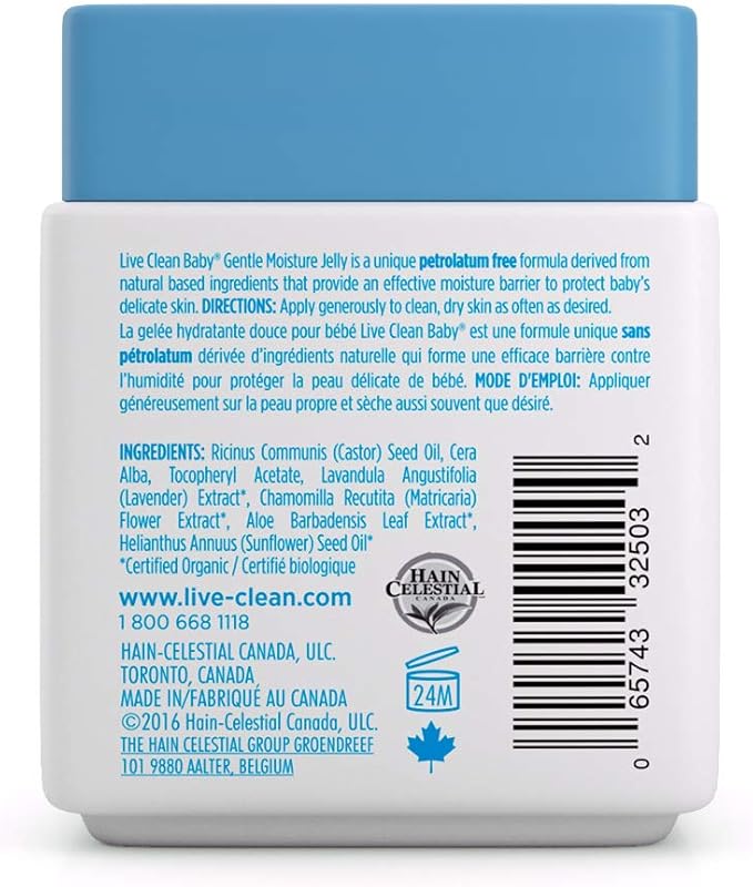 Live Clean Baby Gentle Moisture Non Petroleum Jelly, 120 g