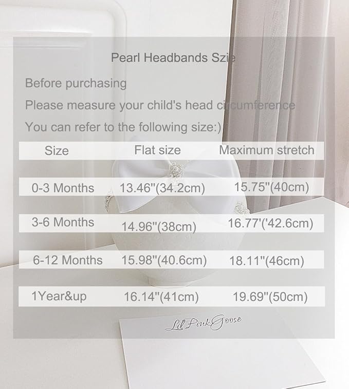 0-12 Newborn Baby Baptism Pearl Headband or Clip with Bow in WHITE Christening Headband with Satin Bow, Pearl Rhinestone Band (White(3-6Months), 1 Count (Pack of 1))