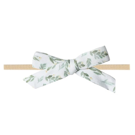 Copper Pearl Baby Bows: Stylish Headbands for Baby Girls, Premium Soft and Stretchy Baby Headbands, Perfect for Newborns, Trendy Designs - Fern