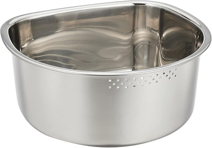 Wahei Freiz SUI-6048 Washtub, D-Shaped, Small, With Rubber Feet, Wash In Water, Soak & Place Wash