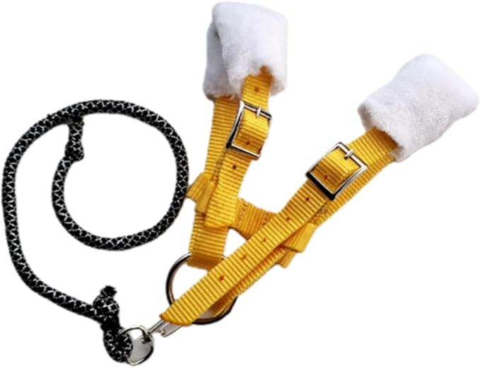 Yellow Hobby Horse Halter | Tacks for Stick Horse | Hobbyhorse Accessory