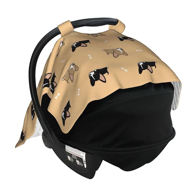 Corgi Gifts for Corgi Lovers Baby Car Seat Canopy Cover 39x27.5 Inches Multi Use Nursing Cover for Newborn Canopy Mom Nursing Breastfeeding Covers
