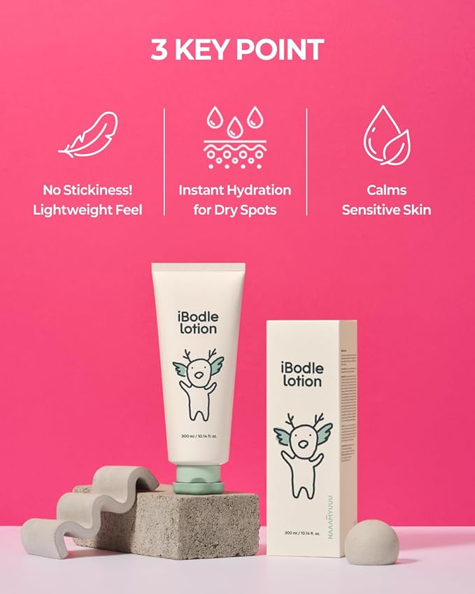 Korean Moisturizing Baby Lotion – Ceramide & Centella for Skin Barrier Care | pH-Balanced, Lightweight Texture, Fruity Scent | Safe Daily Moisture for Newborns & Toddlers, 10.14 fl. Oz