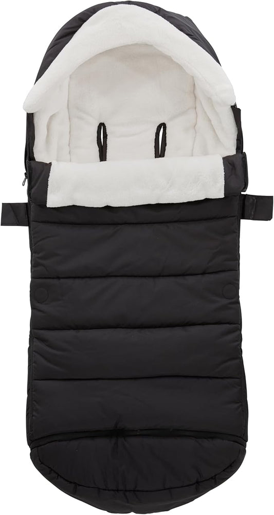 Bunting Bag for UPPAbaby Vista, V2, V3, Cruz, V2, V3 RumbleSeat, V2, V3 Ridge, Minu Strollers, Warm and ultra-plush Waterproof Stroller Footmuff, Extendable winter stroller cover, sleeping bag