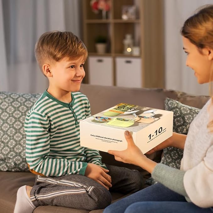 2026 New Kids Phonograph with 99 Cards – Toddler Record Player, Kids Storytelling Machine, Music Player for 3+ Years Old, Educational Phonograph for Boys and Girls (Green)