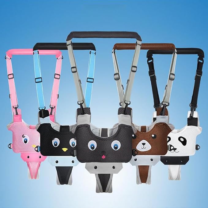 Baby Walking Harness - Toddler Walker Harness Adjustable Assistant Belt - Handheld Kids Walker Helper - Infant Learning Walk Support Assist Trainer Tool for 8-24 Month Old (Chicken)