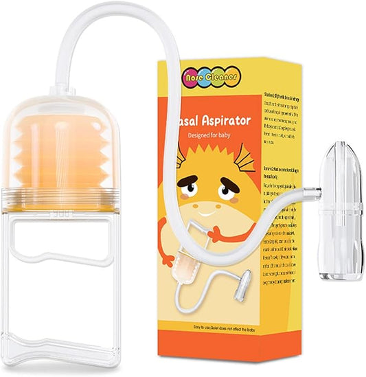 Portable Hand Puller Nasal Aspirator, Quiet Suction Easy to Operate , Reusable ,Easy to Clean