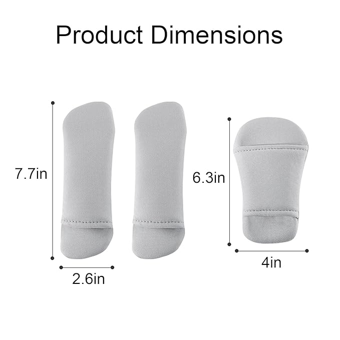 3-Piece Car Seat Strap Pads, Universal Soft Car Seat Shoulder Strap Covers and Seat Belt Pads for Baby & Kids, Breathable Seat Belt Covers for Car Seats, Strollers, High Chairs