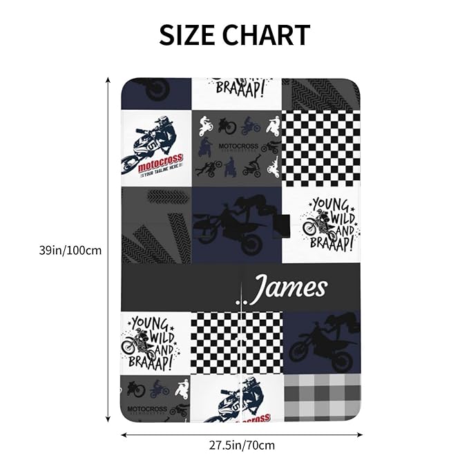 Personalized Dirt Bike Black Baby Car Seat Canopy for Babies with Name, Custom Motocross Baby Car Seat Covers for Boys, Opening Minky Nursing Breastfeeding Cover Infant Carseat Canopies for Newborn