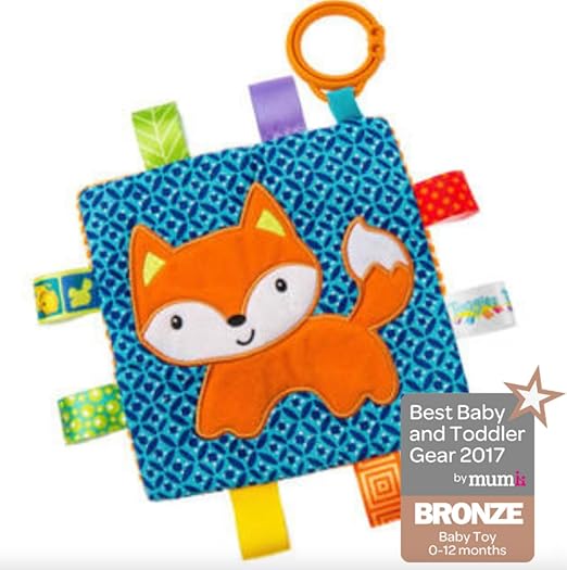 Taggies Crinkle Me Toy, Fox