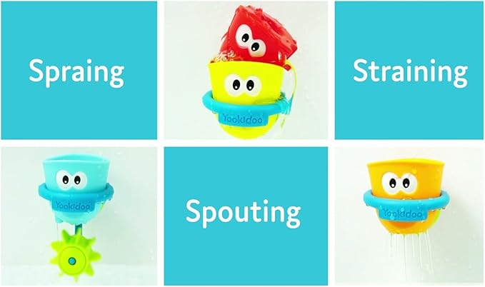 Yookidoo Fun Tumblers Bath Toy