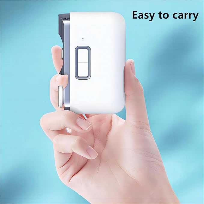 2 in 1 Electric Nail Clippers, Electric Polishing Automatic Nail Clippers Pro with Light Trimmer Nail Cutter Manicure for Baby Elderly Care Tools，Electric Nail Trimmer